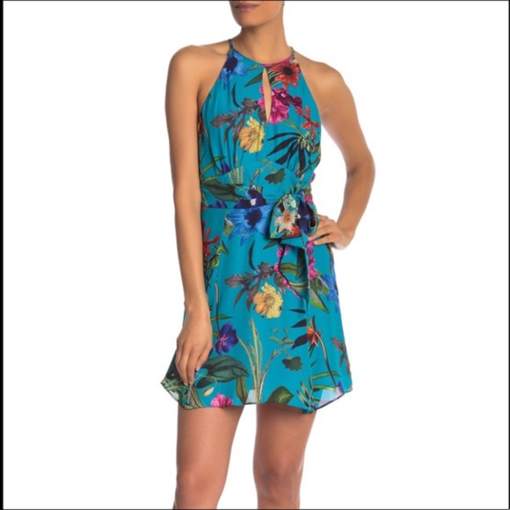 NWT💥 Parker Azule Sardinia Tropical Mini Dress-Size Small